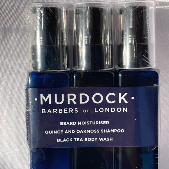 Mudrock London Beard Moisturizer, Shampoo, Body Wash 3pc Set, NEW - 3 x 50 ml - Picture 3 of 12